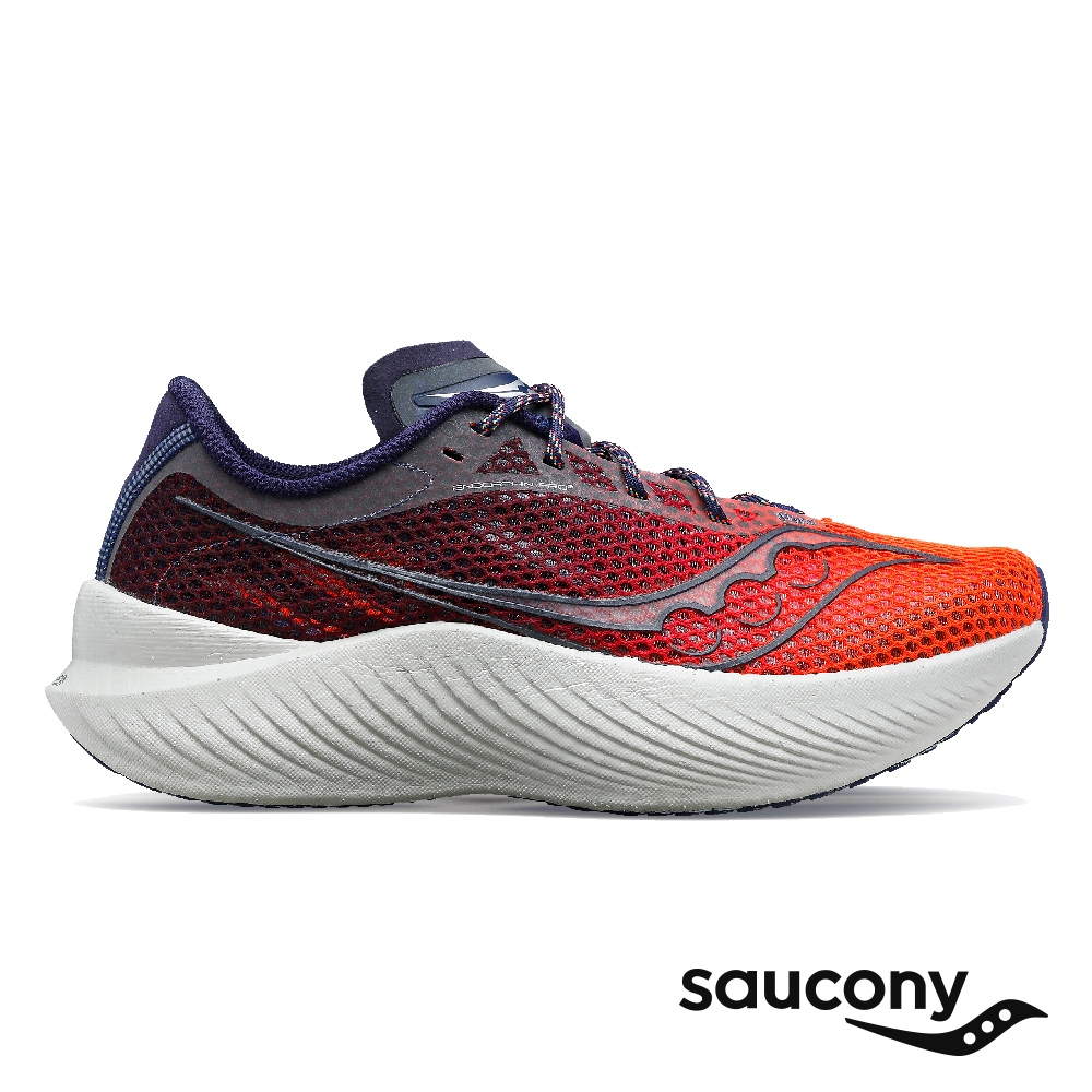 【SAUCONY 索康尼】慢跑鞋/運動鞋/休閒鞋/男鞋 輕量競速 原廠貨 ENDORPHIN PRO 3(夜間光速-SCS20755-65)