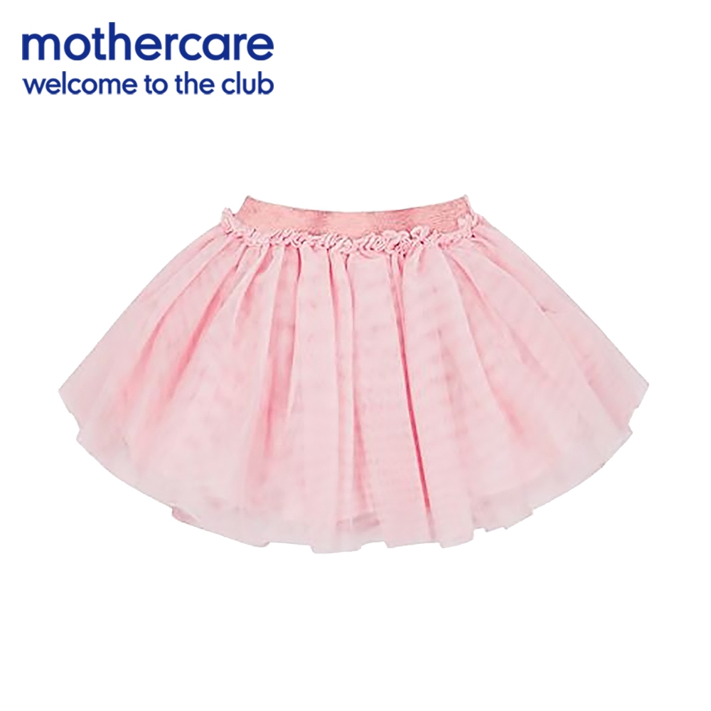 mothercare 專櫃童裝 淡粉紅薄紗蓬蓬裙/短裙/裙子 (1-5歲)