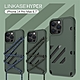 ABSOLUTE LINKASE HYPER iPhone 14 Pro Max 6.7吋 撞色雙用掛繩潮流矽膠保護殼-軍綠(附掛繩x2) product thumbnail 3