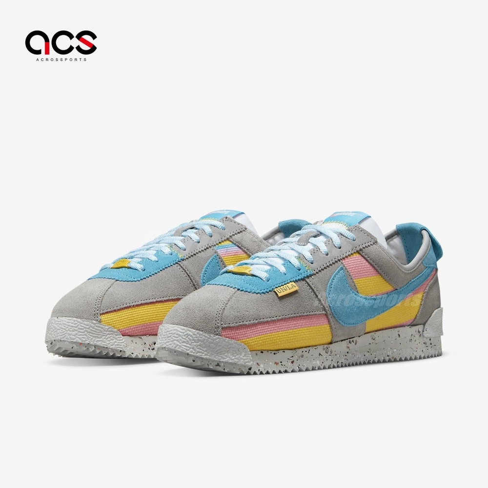 UNION X Nike Cortez 男鞋女鞋灰藍聯名款阿甘鞋50週年DR1413-002