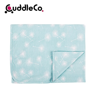 英國CuddleCo 竹纖維寶寶四季毯90x70cm-薄荷點點