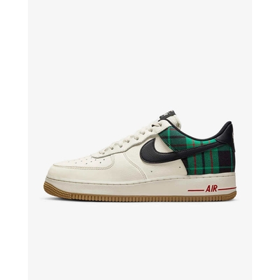 NIKE AIR FORCE 1 07 LX 男運動休閒鞋-白綠-DV0791100