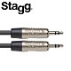 STAGG NAC2MPSR 3.5mm 立體聲公頭對 3.5mm 立體聲公頭 2M音源線 product thumbnail 1