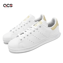 adidas 休閒鞋 Stan Smith W 女鞋 白 黃 小白鞋 經典款 三葉草 史密斯 愛迪達 GX4625