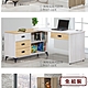 AS DESIGN雅司家具-格雷夫白雪衫色L型多功能書桌-127.5*60*79cm product thumbnail 1