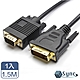 【UniSync】DVI公24+5轉VGA公雙磁環鍍金頭影像轉接線 1.5M product thumbnail 1