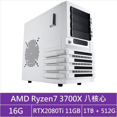 (無卡分期12期)技嘉X570平台[藍焰鬥神]R7八核RTX2080Ti獨顯電玩機