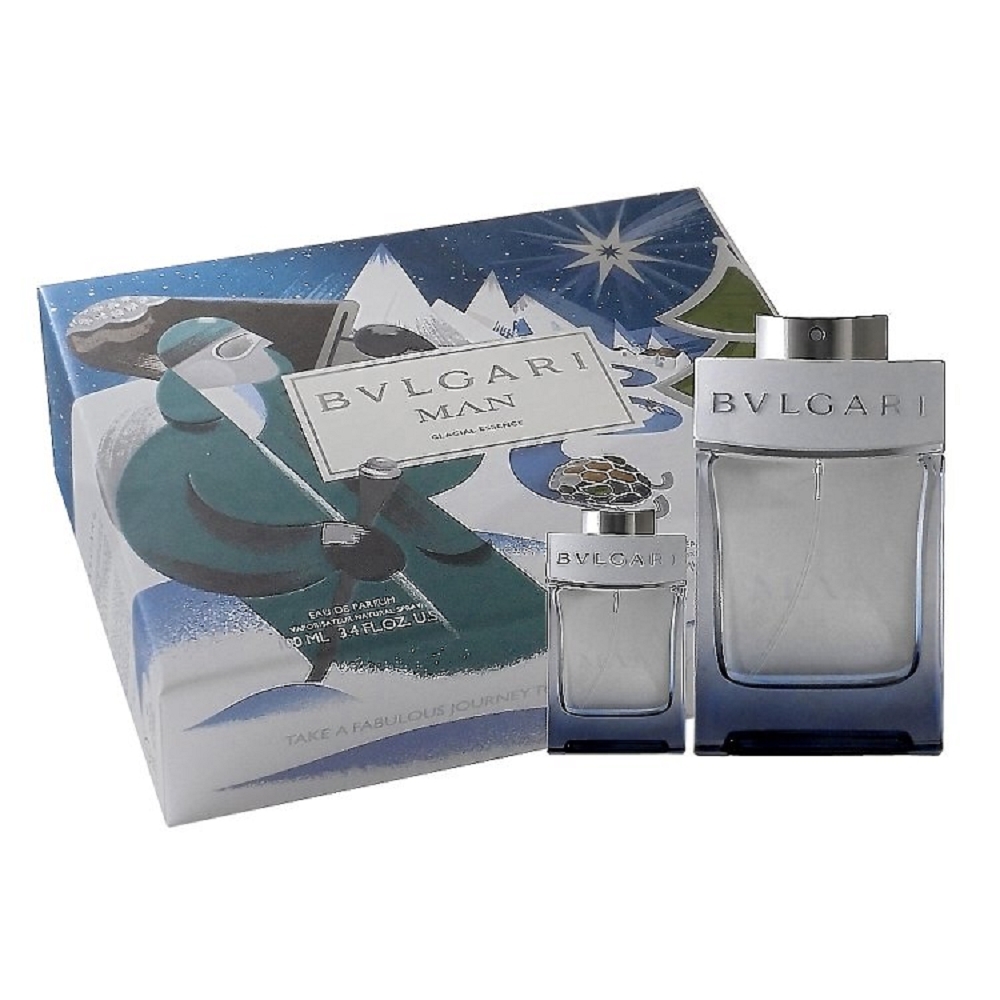 Bvlgari Man Glacial Essence 極地冰峰男性淡香精 100ml 禮盒