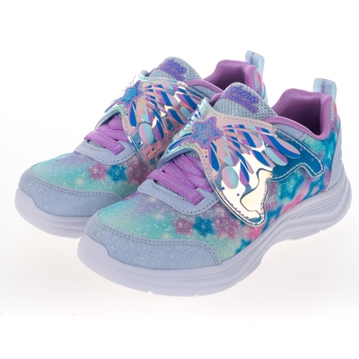 SKECHERS 童鞋 女童系列 燈鞋 GLIMMER KICKS - 303260LLBLV