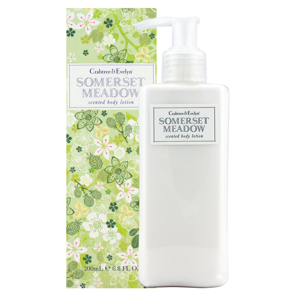 Crabtree & Evelyn瑰珀翠 綠野鮮蹤身體滋養乳液200ml