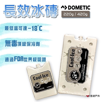 【DOMETIC】長效冰磚 220g 保冰劑 3入 悠遊戶外