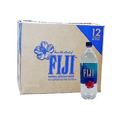 FIJI Water 斐濟天然深層礦泉水(1500mlx12瓶)