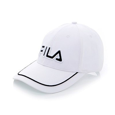 FILA 時尚 LOGO 帽-白 HTT-1103-WT