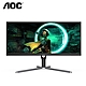 AOC 34型 U34G3X 2K電競螢幕 21:9  144HZz刷新 1ms HDR HDMI product thumbnail 1