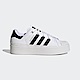 Adidas Superstar Bonega GX1840 女 休閒鞋 經典 復古 厚底 金標 貝殼頭 穿搭 白黑 product thumbnail 1