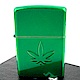 ZIPPO 美系~Stamped Leaf-大麻葉圖案內部打印打火機 product thumbnail 1