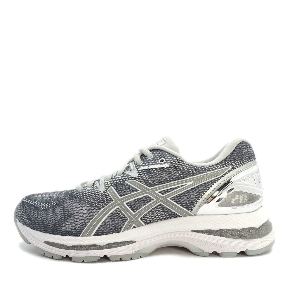 Asics GEL-Nimbus 20 Platinum [T886N-9793] 女鞋 運動 慢跑 緩衝 亞瑟士 灰銀