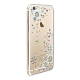 apbs iPhone6s / 6 4.7吋施華彩鑽鋁合金屬框手機殼-金色雪絨花 product thumbnail 1