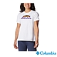 Columbia 哥倫比亞 女款-UPF50快排短袖上衣-白色 UAR21910WT / S22 product thumbnail 1