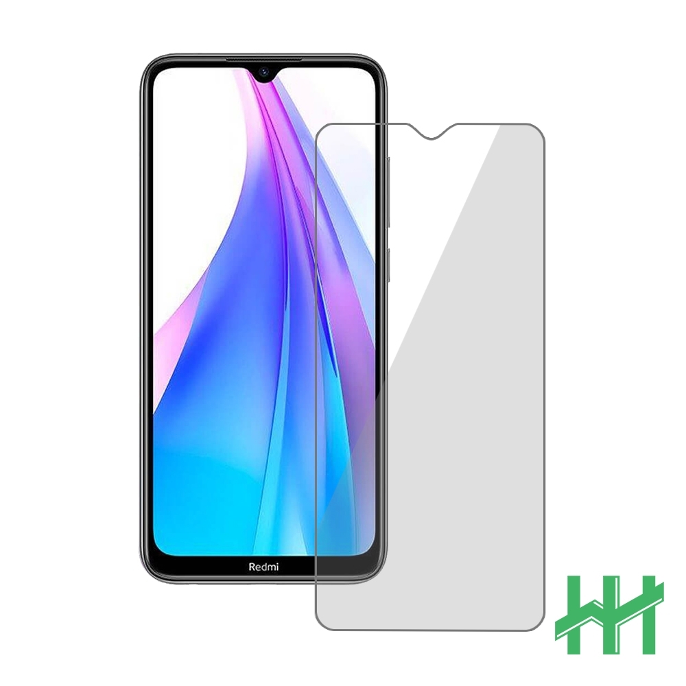 【HH】鋼化玻璃保護貼系列 紅米 Note 8T (6.3吋)(內縮版)