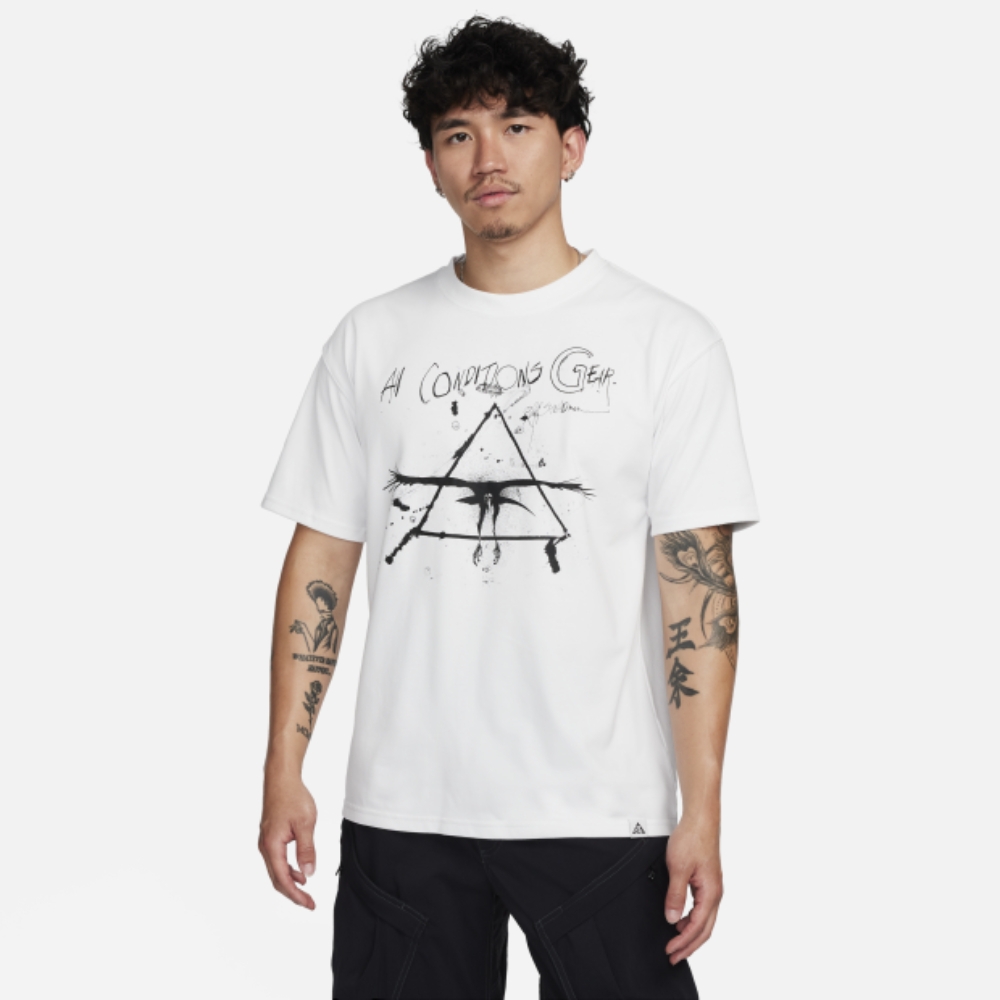 NIKE 上衣 男款 短袖上衣 運動 寬鬆版型 AS M NRG ACG TEE RS1 白 FJ1130-121