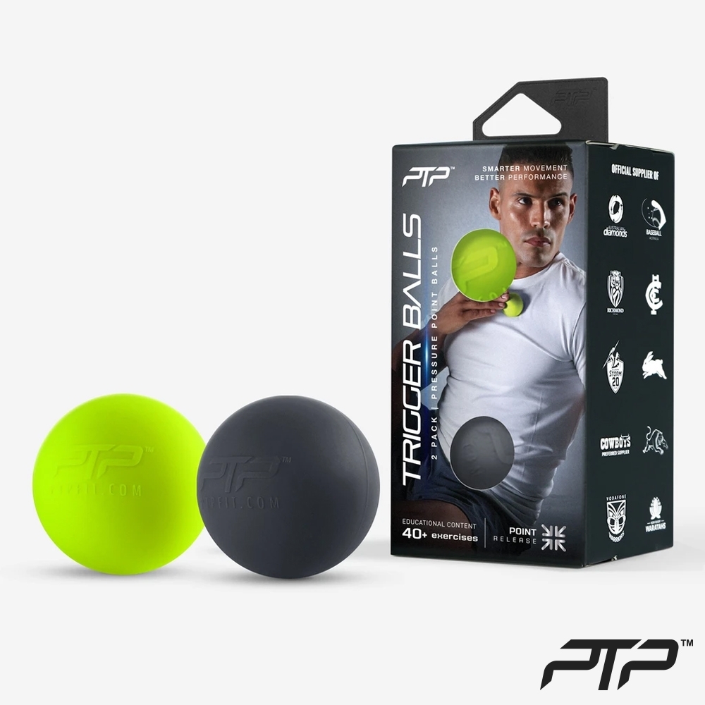PTP 運動舒緩 按摩組合 球型放鬆組 小 Trigger Balls, OS