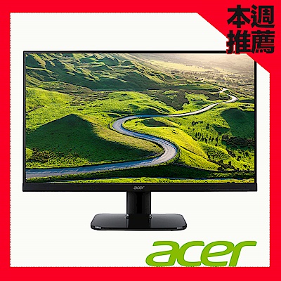 acer KA270H A 27型 VA 薄邊框護眼電腦螢幕