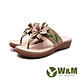 W&M(女)刺繡花朵減壓軟墊拖鞋 女鞋-棕駝色(另有粉磚色) product thumbnail 1