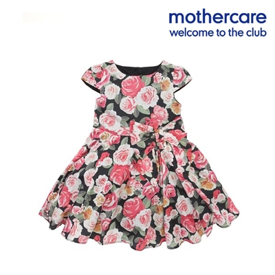 mothercare 專櫃童裝 女童花朵短袖洋裝 (3-5歲)