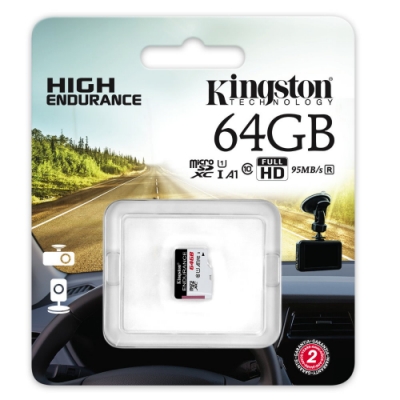 金士頓 Kingston High Endurance microSDXC 64G 高耐專用記憶卡 SDCE/64GB U1 A1