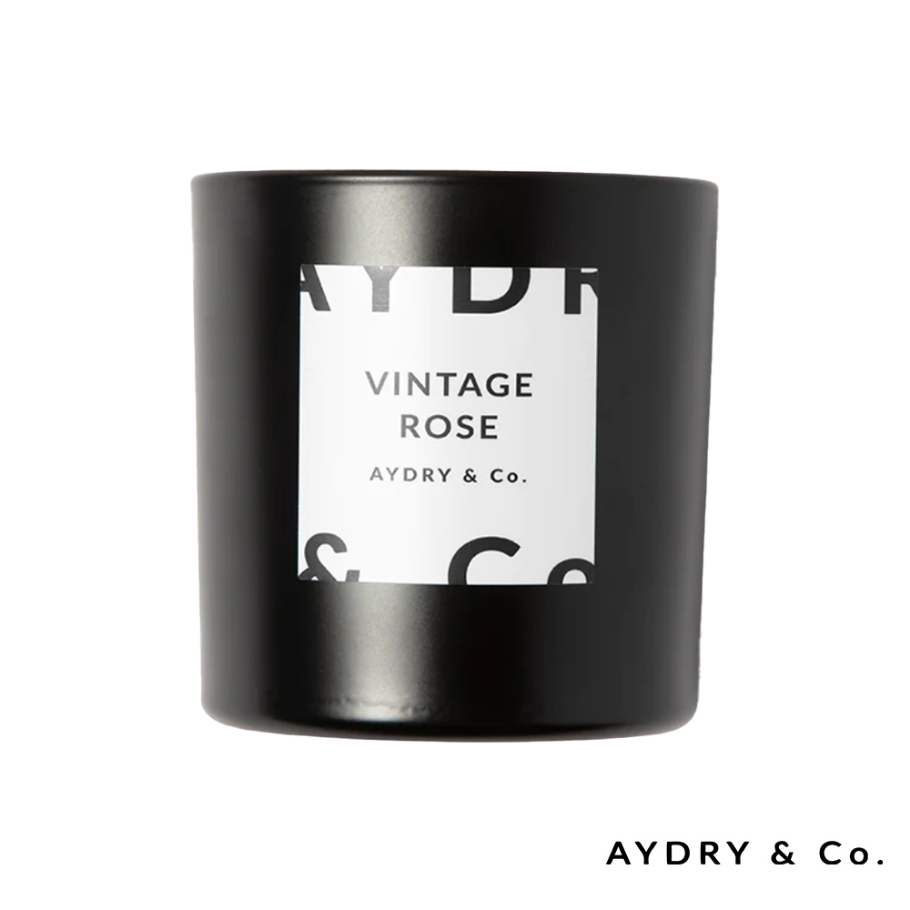 美國 AYDRY & CO. 復古玫瑰 VINTAGE ROSE 香氛蠟燭 198g