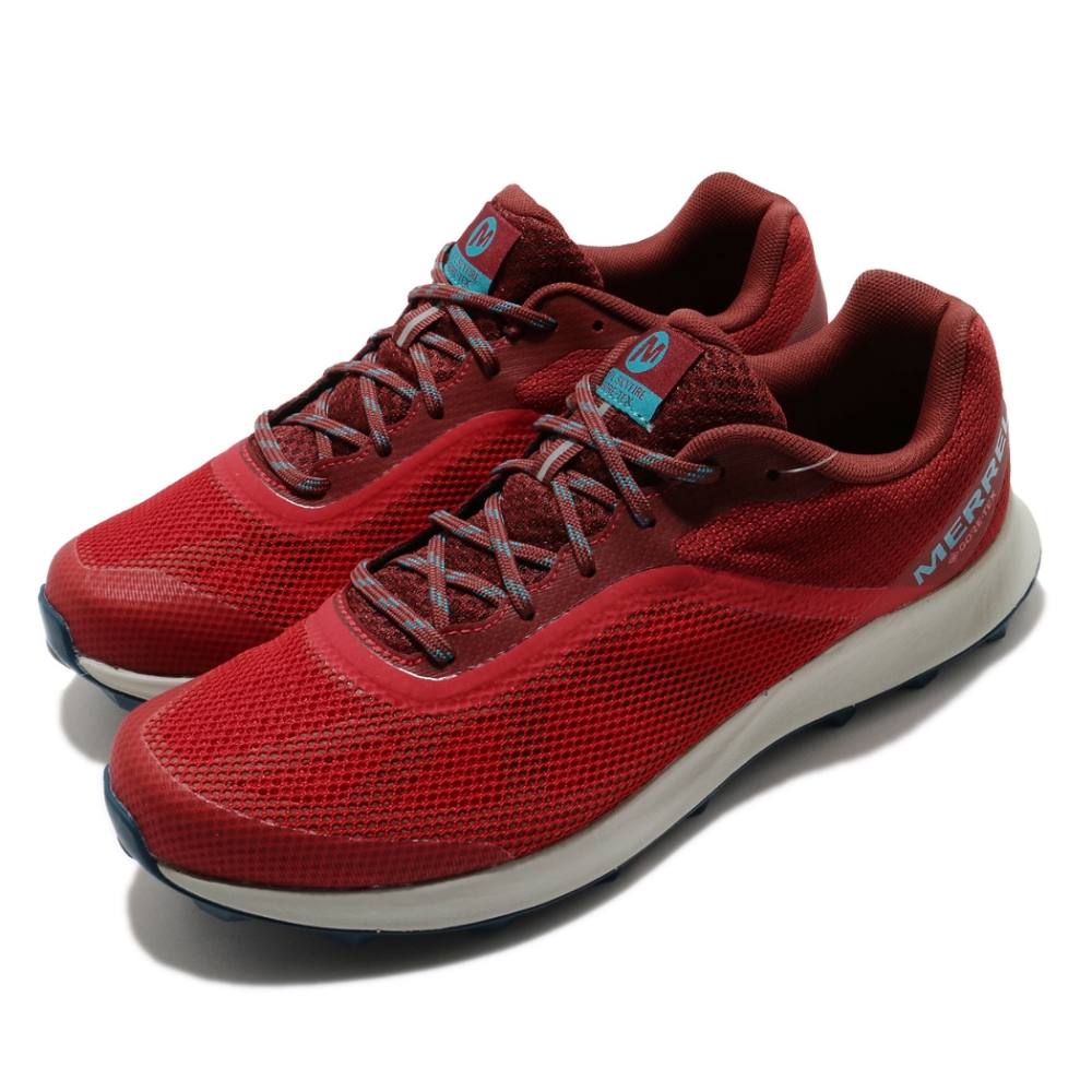 Merrell 慢跑鞋 MTL Skyfire GTX 男鞋 輕量 彈性 透氣 穩定 耐磨 膠底 紅 藍 ML066399