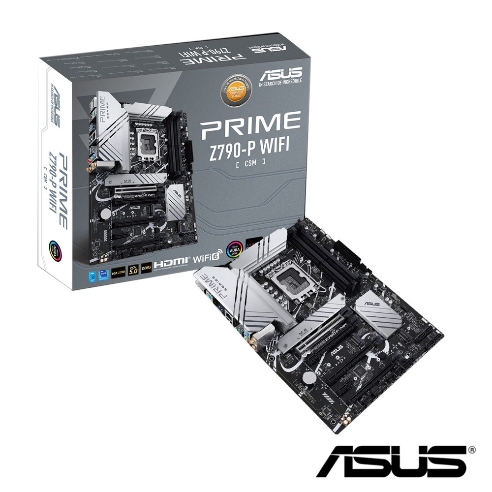 ASUS PRIME Z790-P D4-CSM ATX マザーボード - PC周辺機器