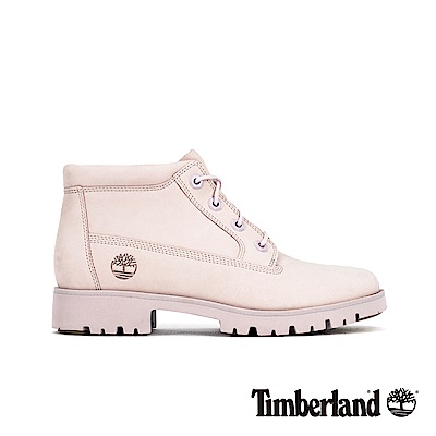 Timberland 女款淺紫色磨砂革經典靴|A1X55