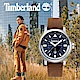 Timberland天柏嵐 探險家時尚手錶-藍灰x咖啡/46mm product thumbnail 1