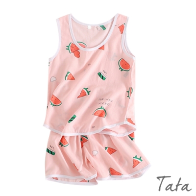 兒童 清涼西瓜居家服套裝 TATA KIDS