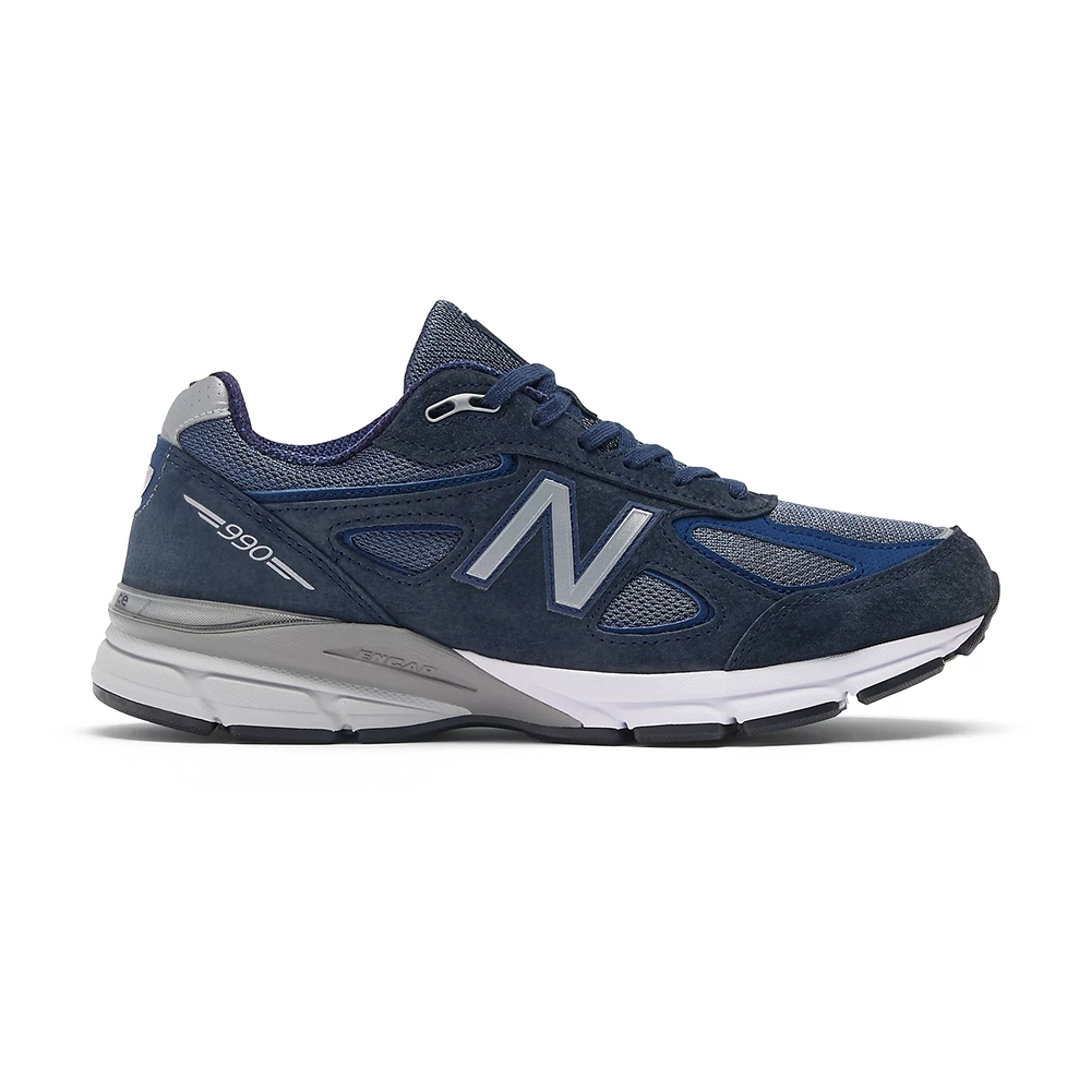 New Balance 990 v4 男鞋女鞋海軍藍色美製D楦復古情侶鞋休閒鞋U990NV4