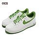 Nike 休閒鞋 Air Force 1 07 男鞋 白 草綠 AF1 皮革 經典 DH7561-105 product thumbnail 1