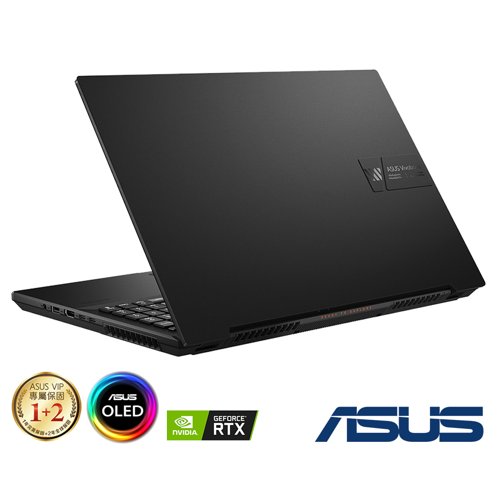 ASUS K6501ZM 15.6吋2.8K筆電 (i7-12700H/RTX3060/16G/1TB SSD/Vivobook Pro 15X OLED/零度黑)