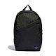 Adidas Backpack 黑色 百搭 簡約 拉鍊開口 休閒 後背包 IM1136 product thumbnail 1