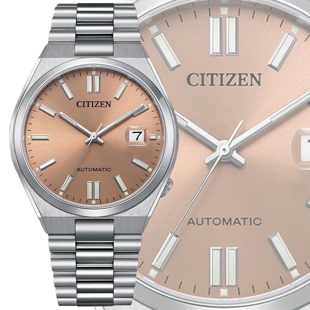 CITIZEN星辰 Mechanical PANTONE限定 時尚機械腕錶 NJ0158-89Y / 40mm