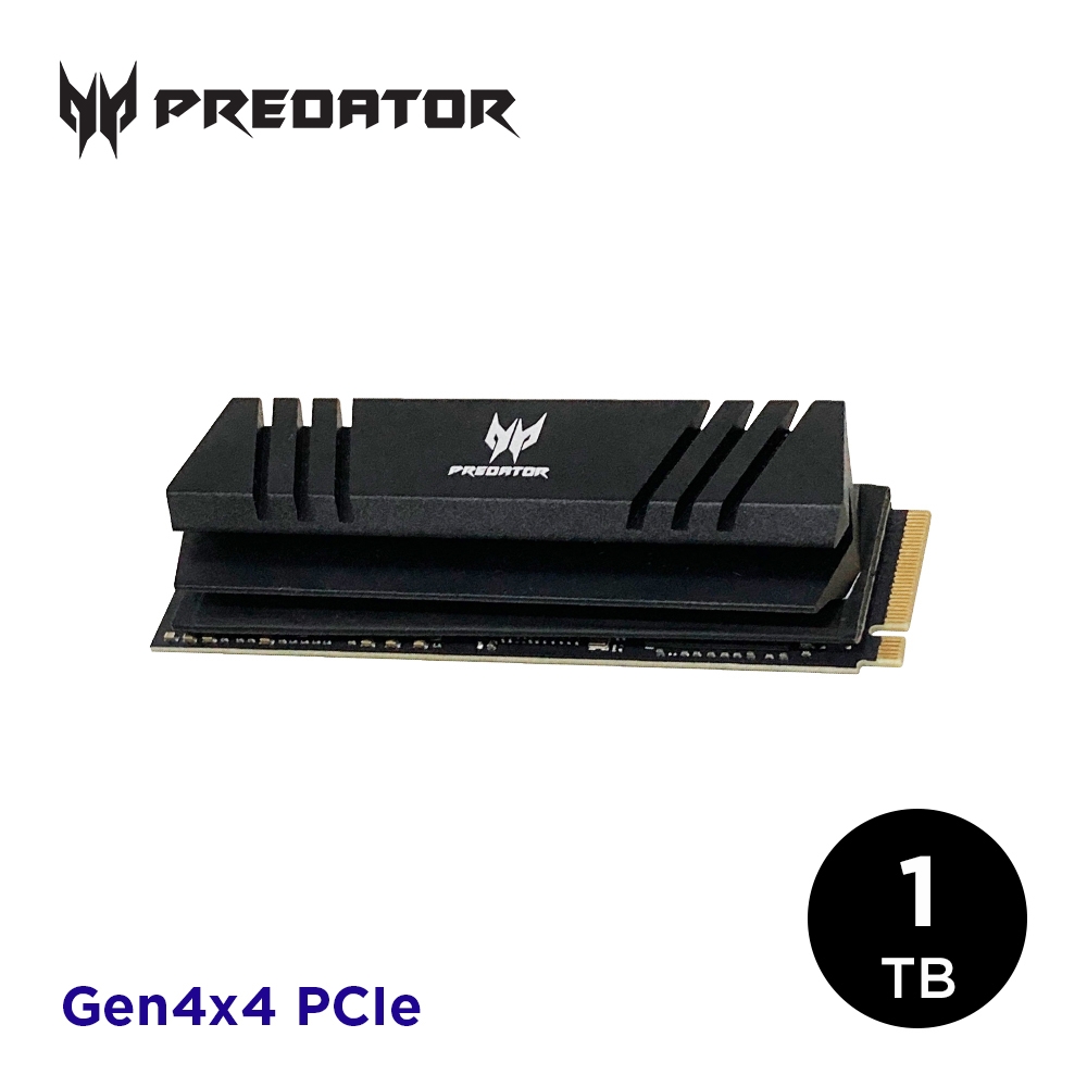 Acer Predator GM7000 1TB M.2 2280 PCIe Gen4x4 SSD固態硬碟(公司貨