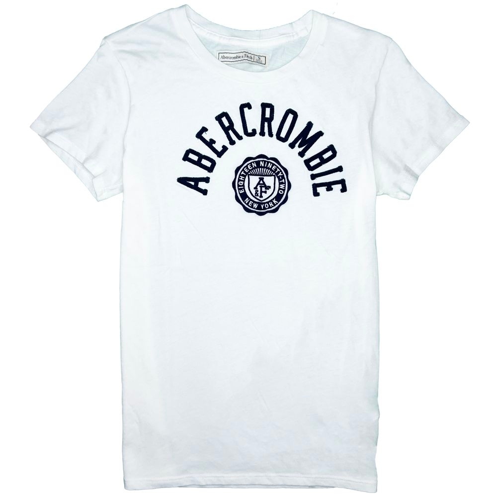 AF a&f Abercrombie & Fitch 女 短袖 T恤 白色 2383