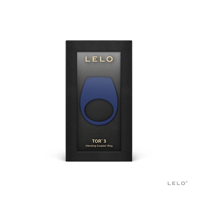 LELO｜TOR 3｜振動陰莖環 藍