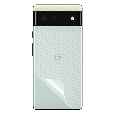 O-one大螢膜PRO Google Pixel 6 全膠背面保護貼 手機保護貼-CARBON款