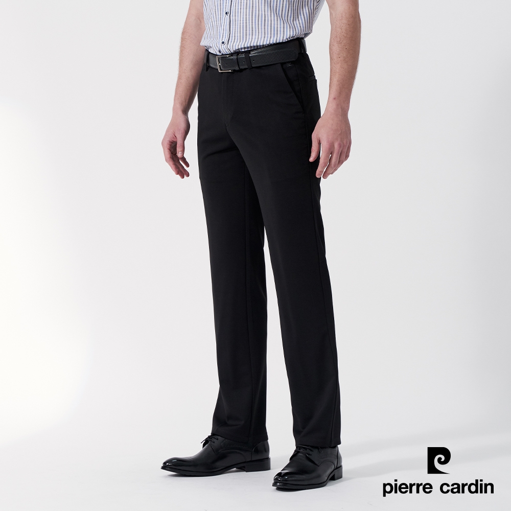 Pierre Cardin皮爾卡登 男款 四向彈力彈性腰圍西裝褲(四色任選) (C款平口)