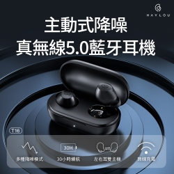 Haylou-T16 主動式降噪真無線5.0藍牙耳機