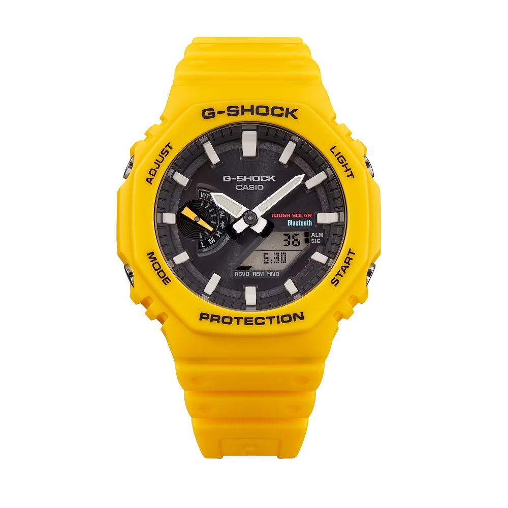 CASIO卡西歐八角藍芽連線G-SHOCK雙顯錶(GA-B2100C-9A) | G-SHOCK