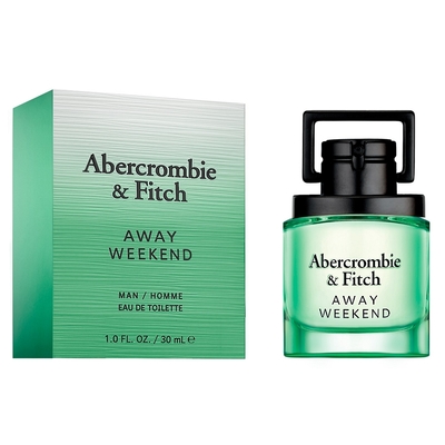 Abercrombie & Fitch Away Weekend 沐光之境男性淡香水 30ml (原廠公司貨)