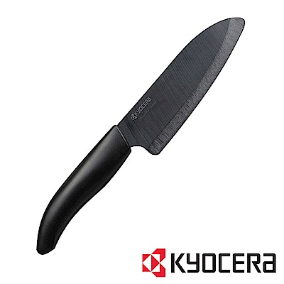 KYOCERA 日本京瓷彩色陶瓷刀14CM(黑柄)